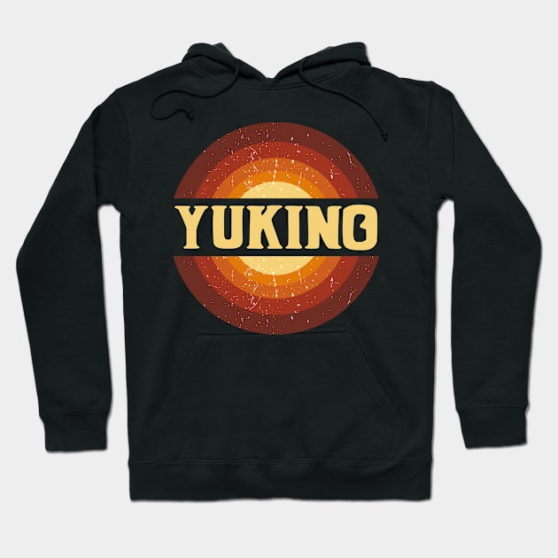 Vintage Proud Name Yukino Birthday Gifts Circle Hoodie by Kisos Thass